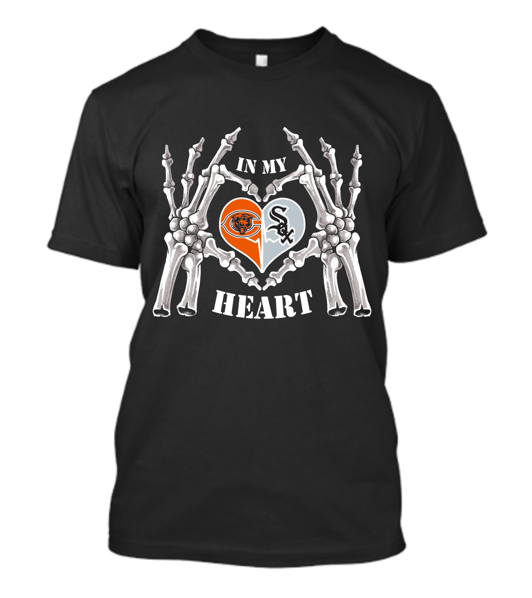 Bears White Sox In My Heart T-Shirt