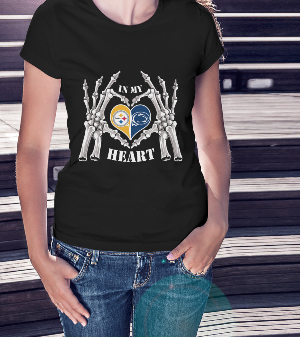 In My Heart Steelers Penn State T-Shirt