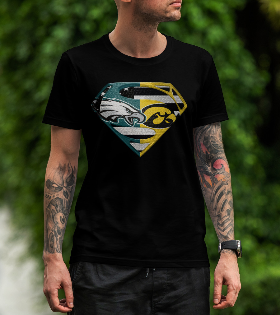 Philadelphia Eagles Iowa Hawkeyes Spm 9 Super T-Shirt