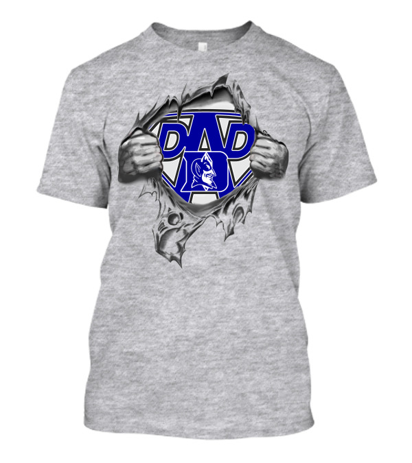 Duke Blue Devils Dad Super Emblem T-Shirt