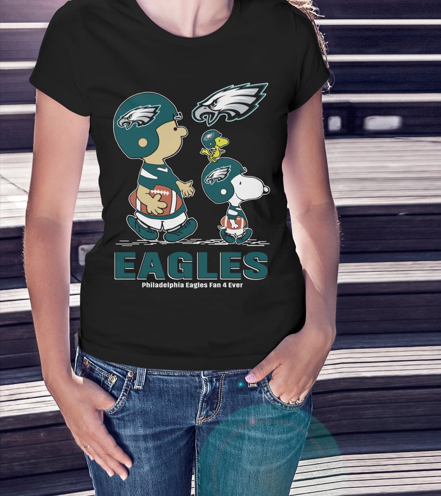 Philadelphia Eagles Fan 4 Ever EAGLES T-Shirt