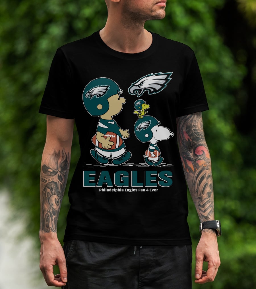 Philadelphia Eagles Fan 4 Ever EAGLES T-Shirt