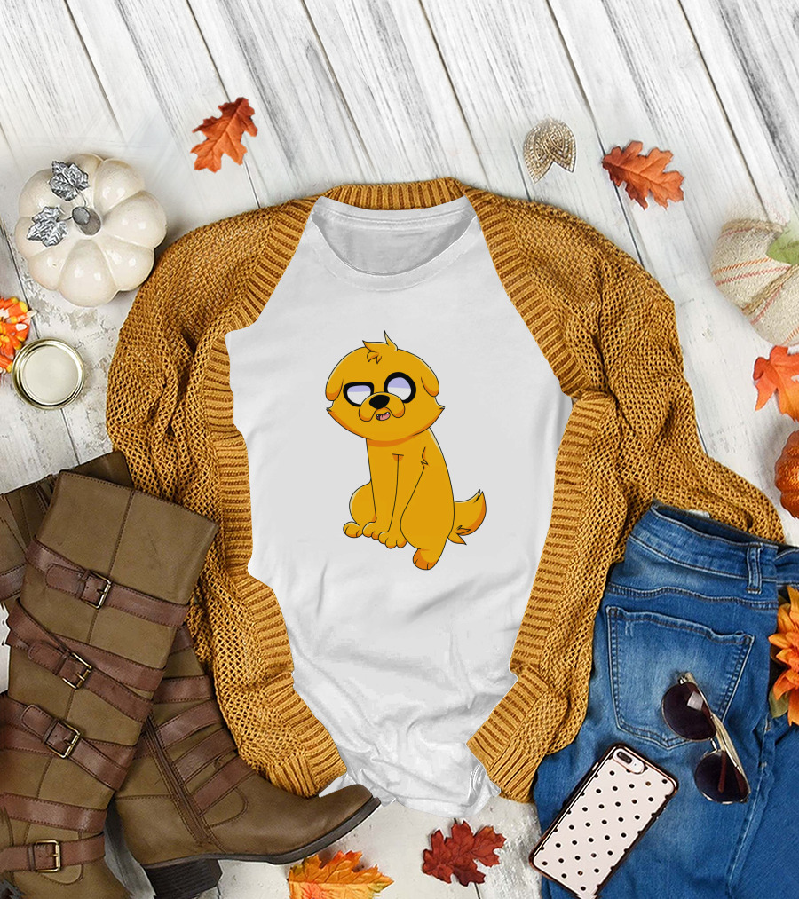 Jake Adventure Time Character T-Shirt
