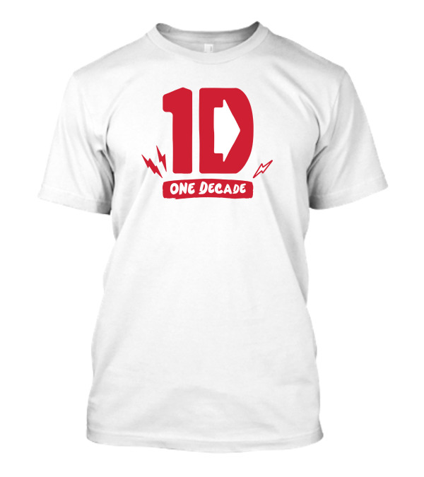 1D One Decade Anniversary T-Shirt