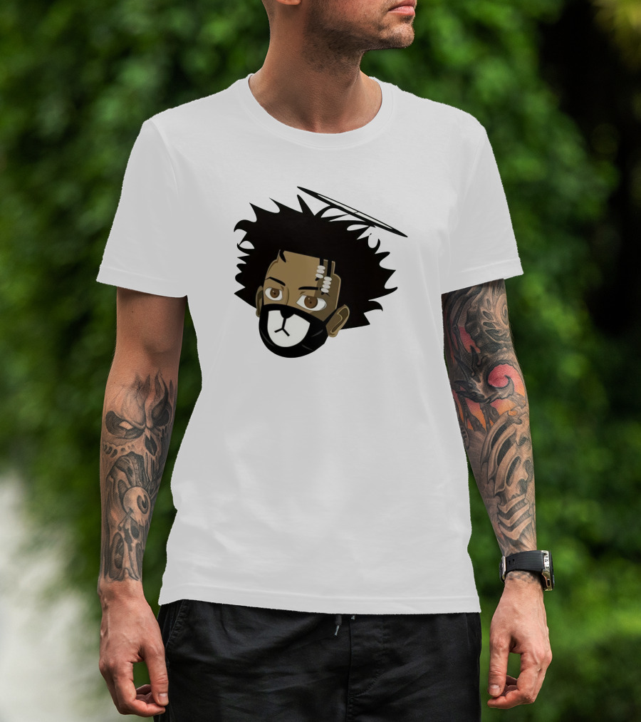 Bape Masked Character Halo Icon Brown Eyes T-Shirt