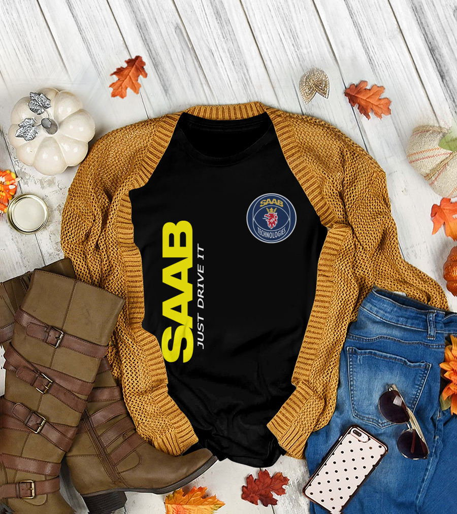 SAAB Just Drive It Technologies T-Shirt