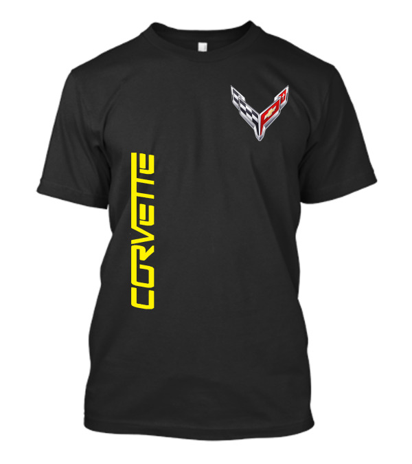 CORVETTE Racing Flag Emblem T-Shirt