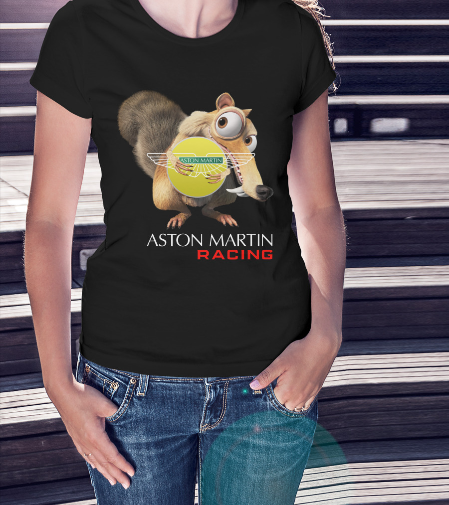 ASTON MARTIN RACING Ice Age Scrat Winged T-Shirt