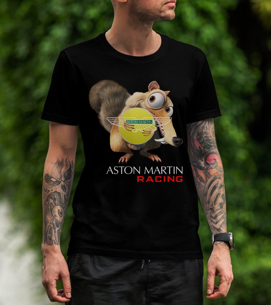 ASTON MARTIN RACING Ice Age Scrat Winged T-Shirt