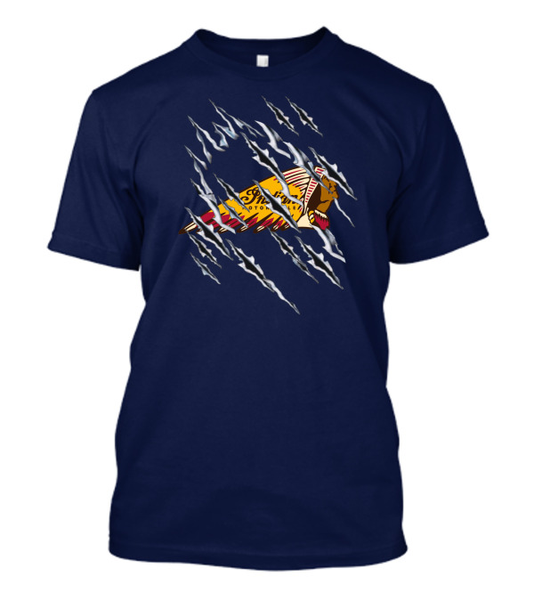 Indian Motorcycle Logo With Claw Marks T-Shirt