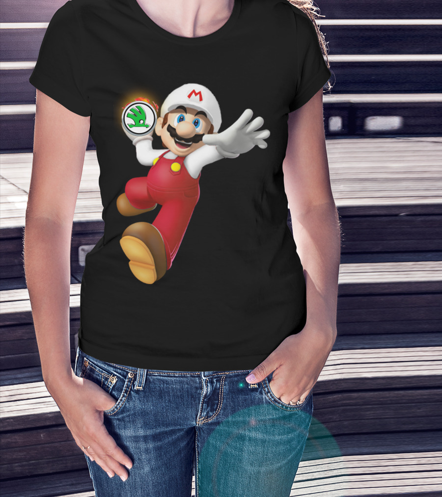 Mario Holding SKODA Emblem T-Shirt