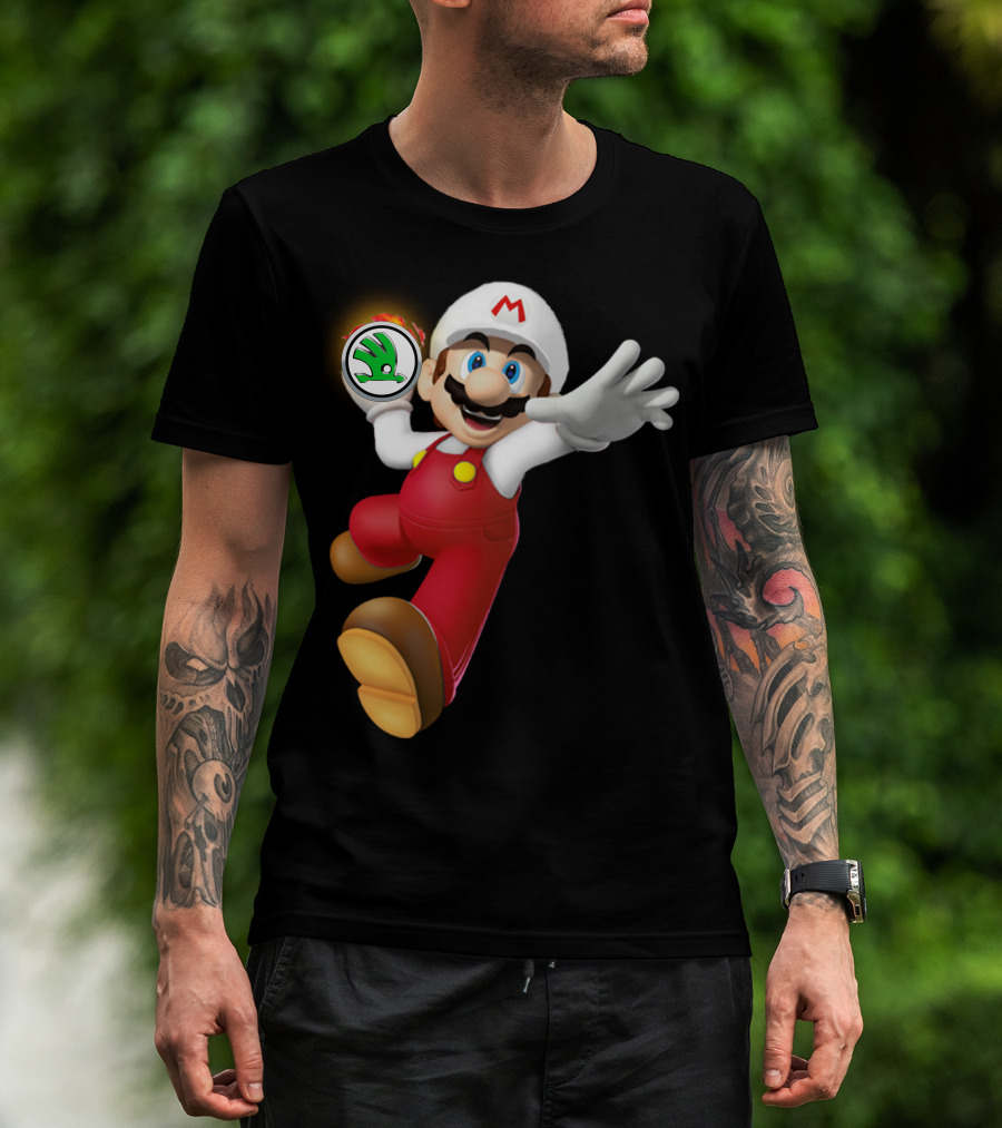 Mario Holding SKODA Emblem T-Shirt