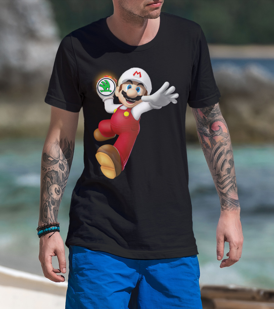 Mario Holding SKODA Emblem T-Shirt