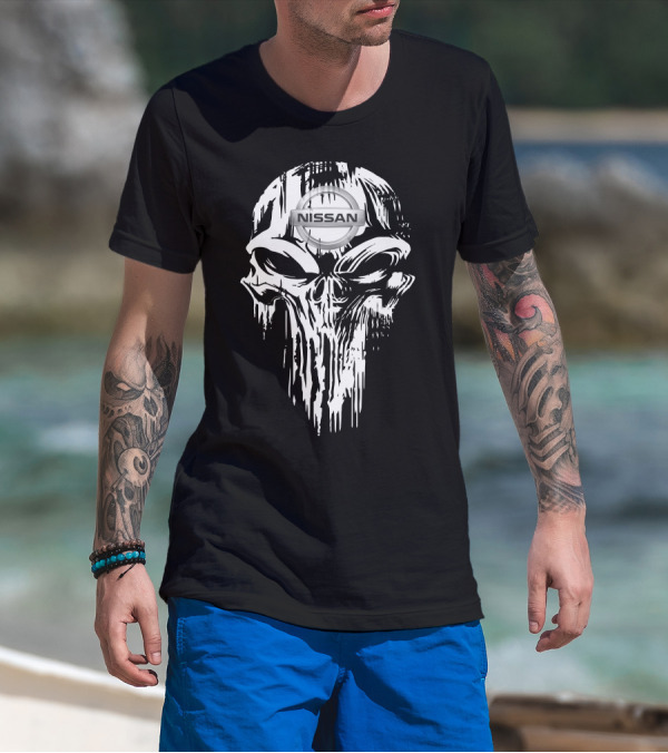 Nissan Skull Drip T-Shirt
