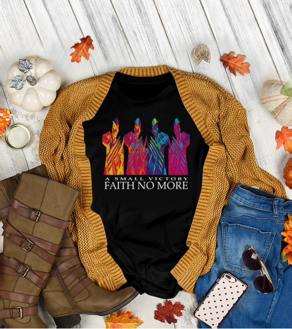 A Small Victory Faith No More Colorful Figures T-Shirt