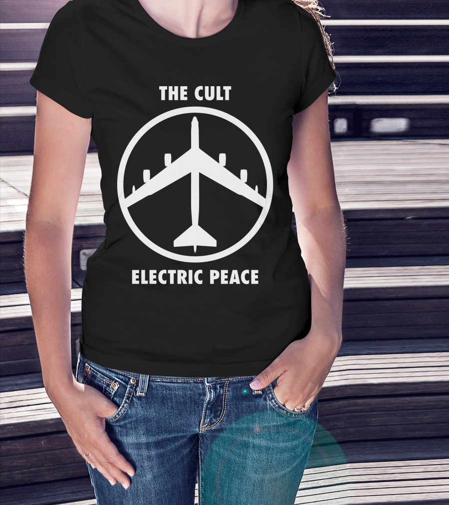 The Cult Electric Peace Airplane T-Shirt