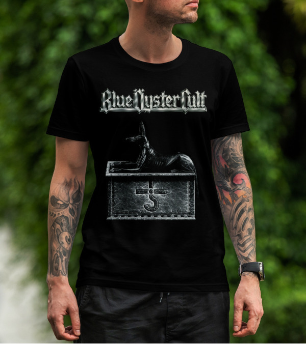 Blue Öyster Cult Anubis Symbol And Trunk T-Shirt
