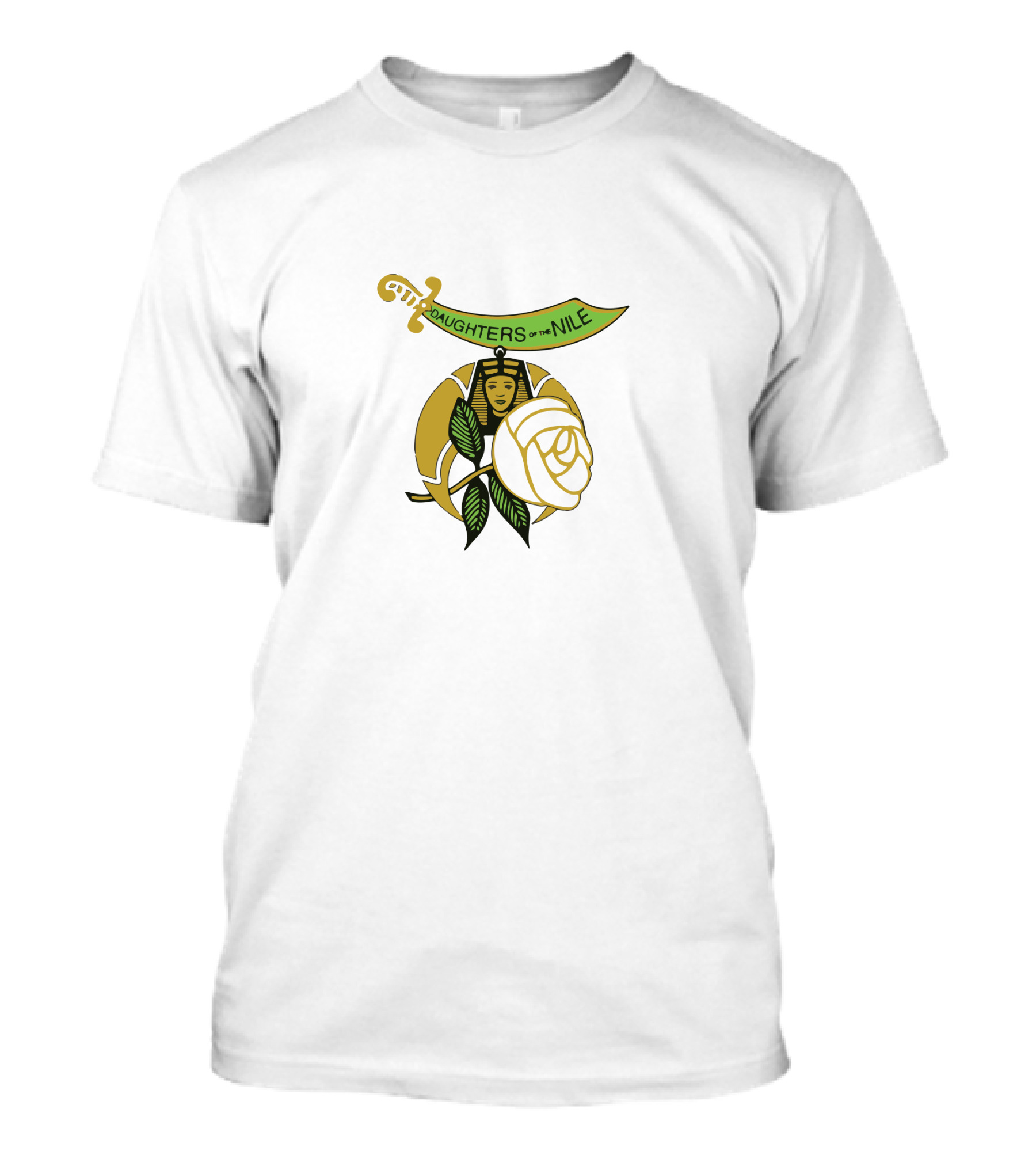 Daughters Of The Nile Sword Rose And Egyptian Mask T-Shirt