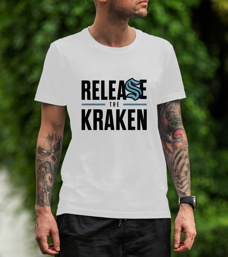 Release The Kraken Seattle Store NHL Hockey Team T-Shirt