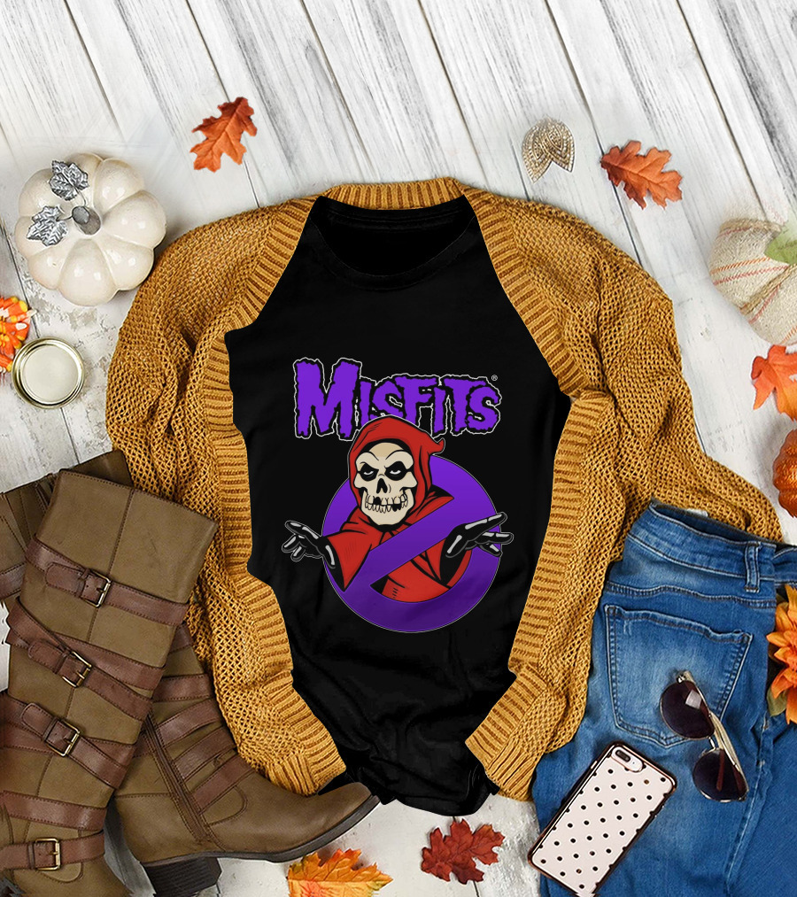 Misfits Crimson Ghostbusters Crossover T-Shirt