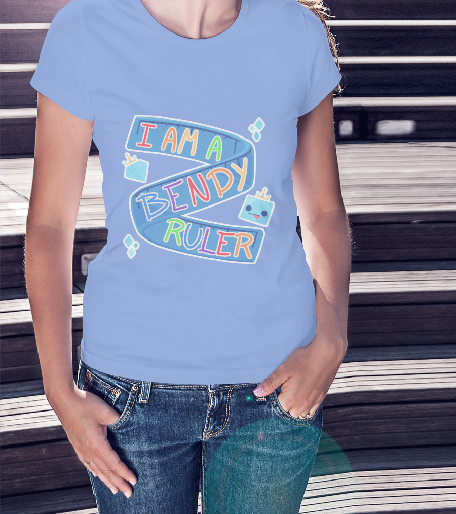 Skeppy I Am A Bendy Ruler Merch Bendy Ruler T-Shirt