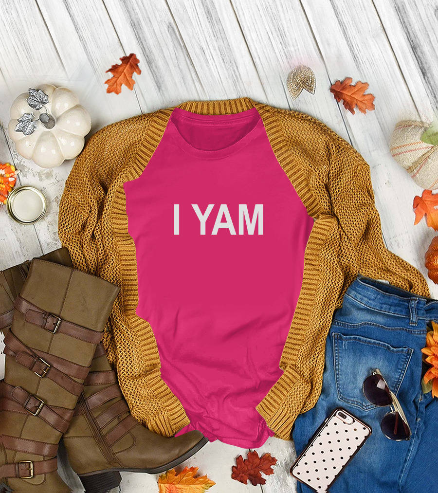 She's My Sweet Potato I Yam Matching Couples Pun T-Shirt