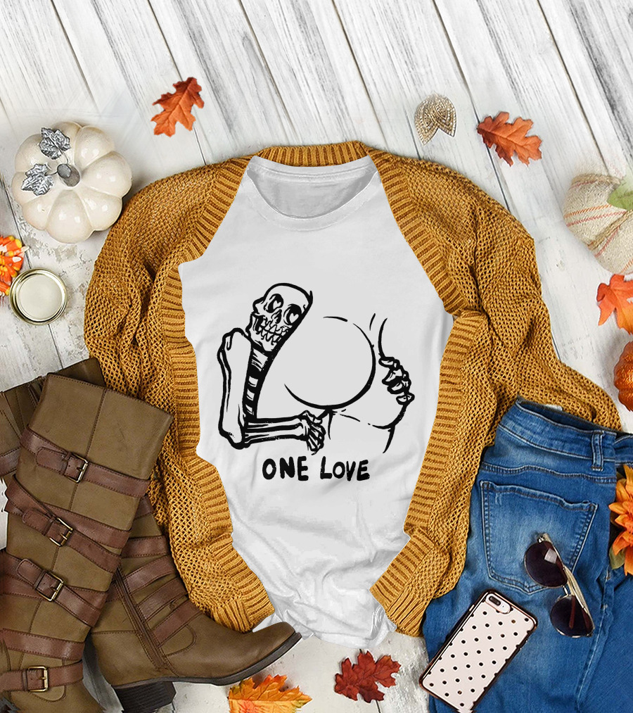 Matt Bailey Merch Skeleton Embrace One Love T-Shirt