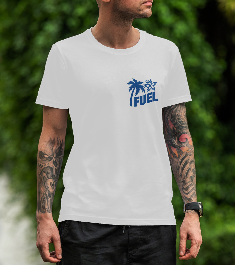 Dallas Fuel Hawaii Bound Palm Tree Logo Merch T-Shirt