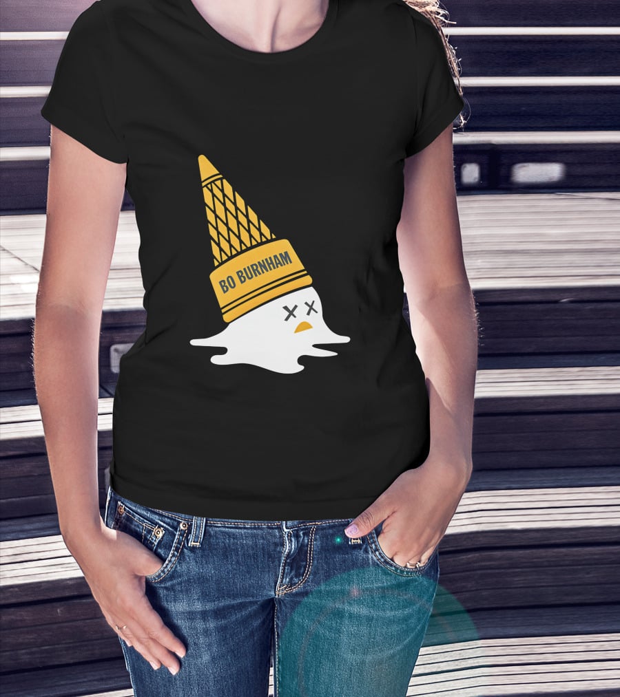 Bo Burnham Melting Ice Cream Cone Emoji Face T-Shirt