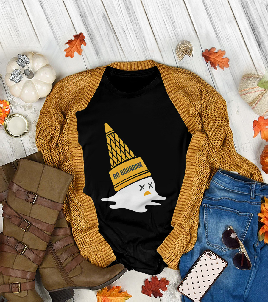 Bo Burnham Melting Ice Cream Cone Emoji Face T-Shirt
