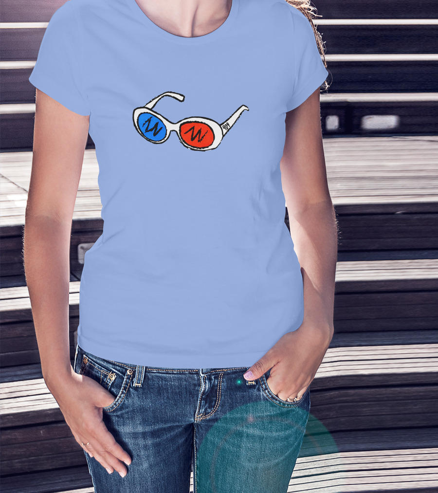 George Not Found 3D Glasses Icon Merch Store T-Shirt