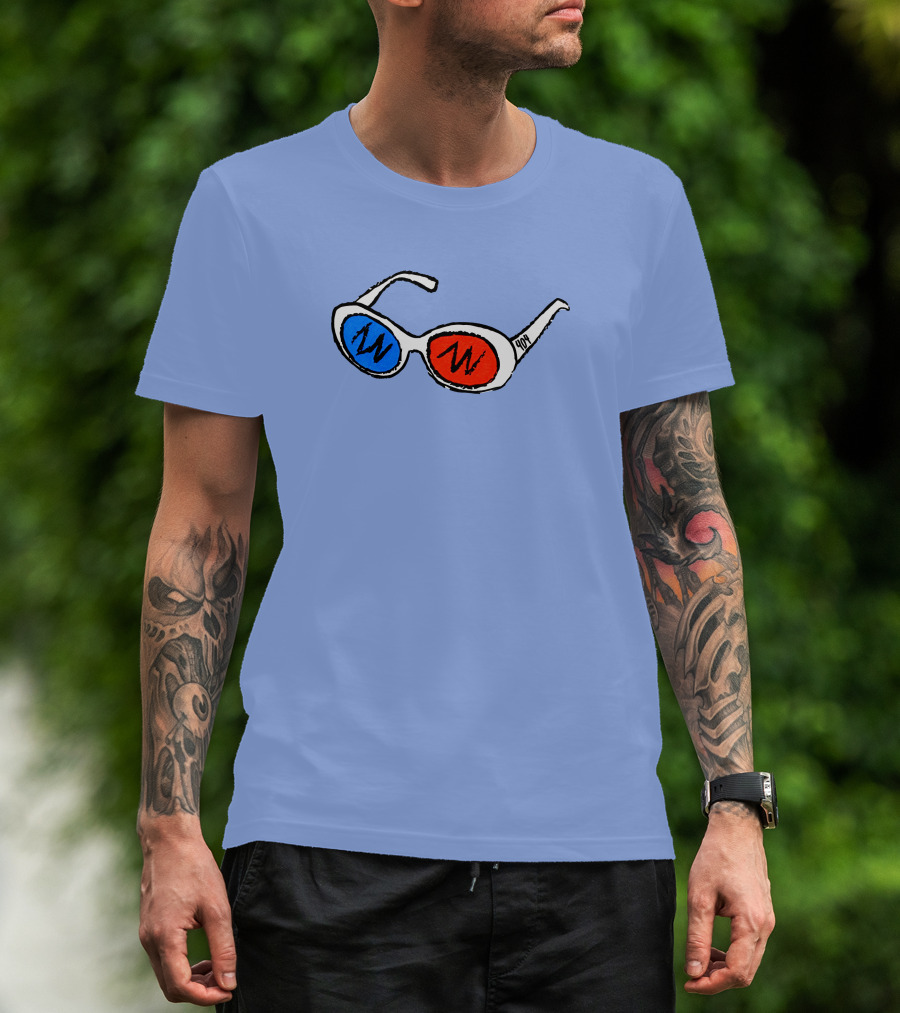 George Not Found 3D Glasses Icon Merch Store T-Shirt