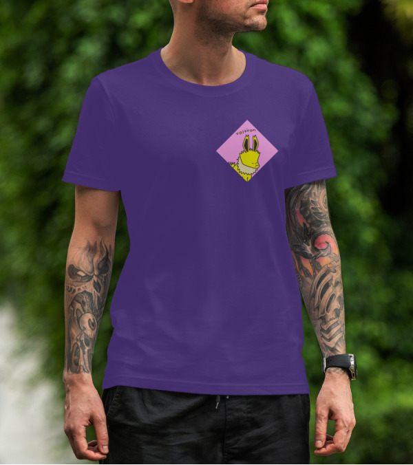 Whatstheirface Volt'ron Yellow Electric T-Shirt