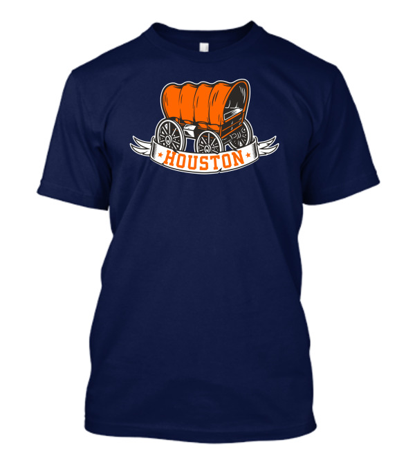 Crush City Houston Orange Wagon Ramshirts Sports T-Shirt