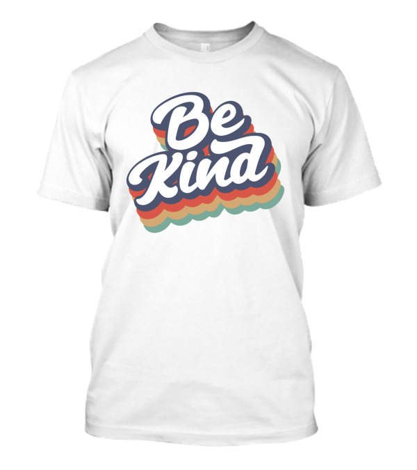 WholesomeMemes Be Kind Retro T-Shirt