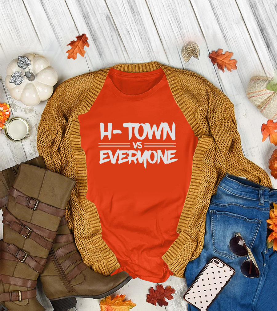 Apollo Media Merch H Town vs Everyone T-Shirt