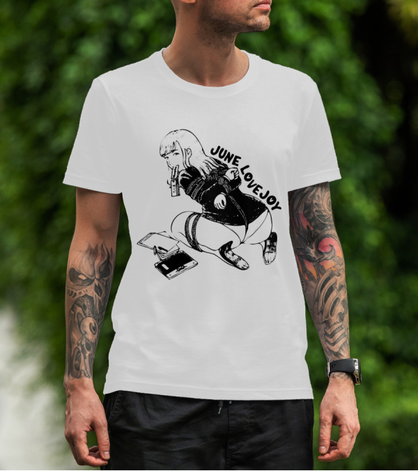 June Lovejoy Ropeplay Merch Comic T-Shirt