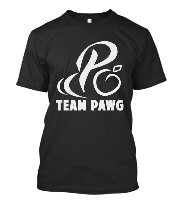 Jordynne Grace Merch Team PAWG Logo With Peach T-Shirt