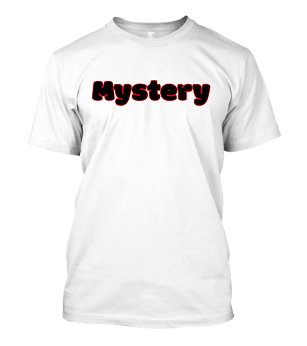 Mystery Goonzquad Mountain Collection Bold Red Outline Text T-Shirt