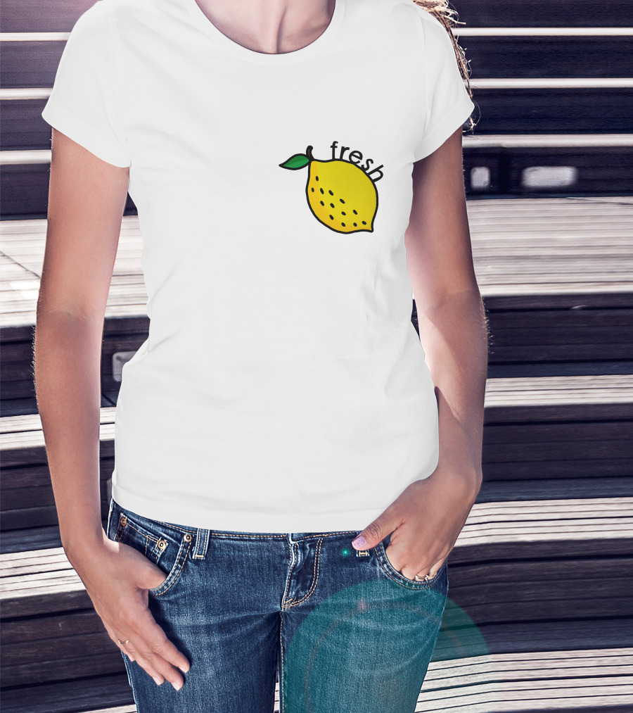 Fresh Lemony Vibe Shop The Refresh Merch Store RefreshyMD T-Shirt
