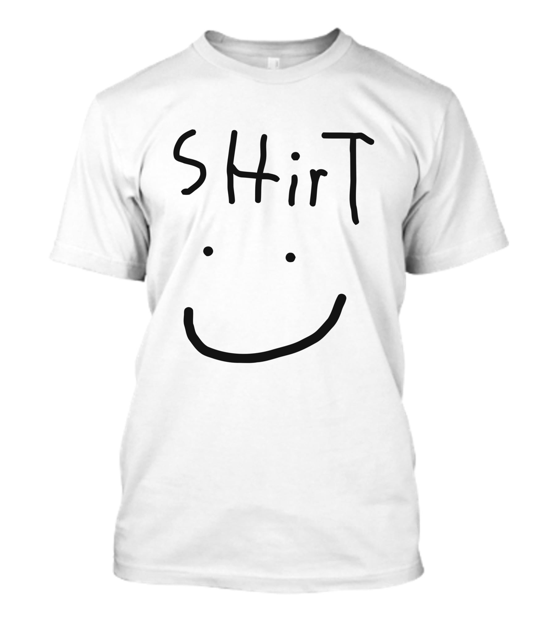 Sodapoppin Merch Smiley Shirt Text With Face Drawing T-Shirt