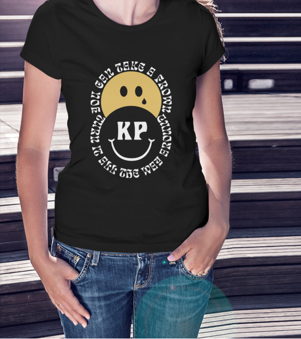 Katy Perry Merch KP You Can Turn A Frown Turn It All The Way Around T-Shirt