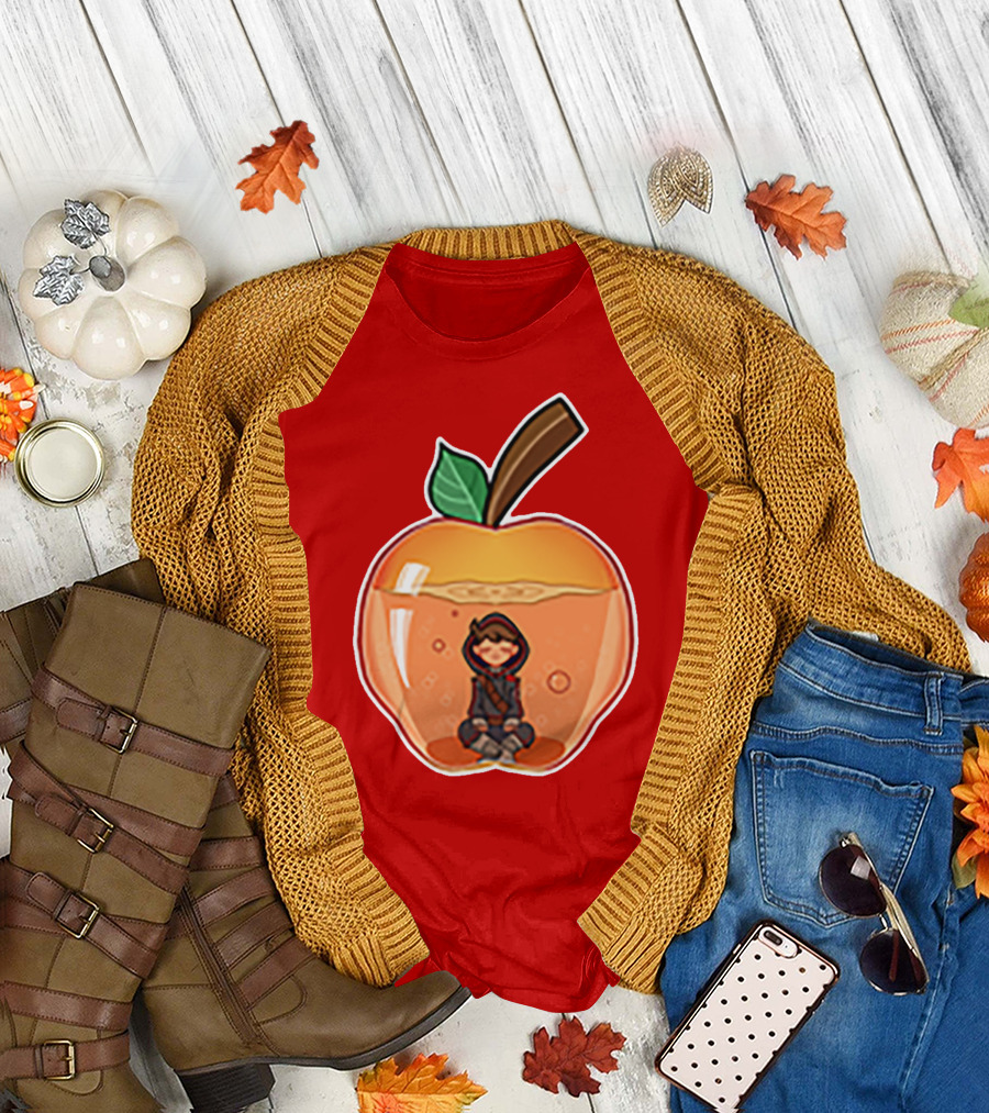 Badboyhalo Peach Character T-Shirt