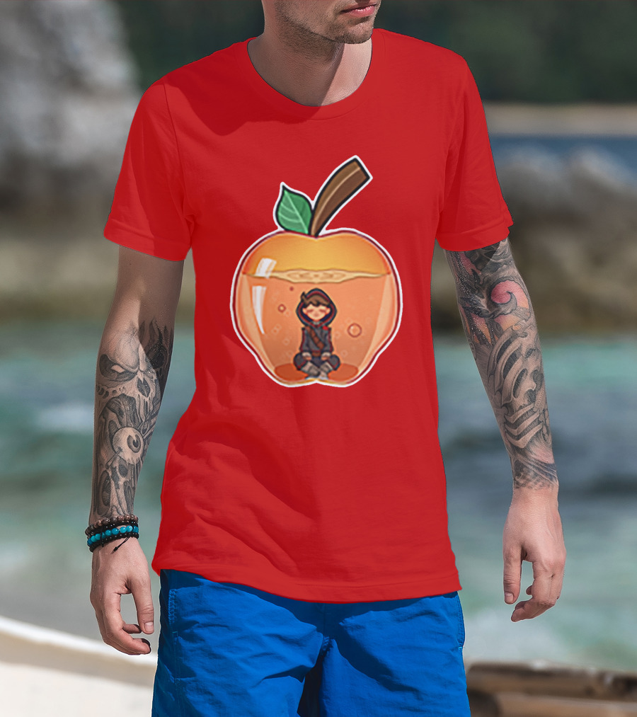 Badboyhalo Peach Character T-Shirt
