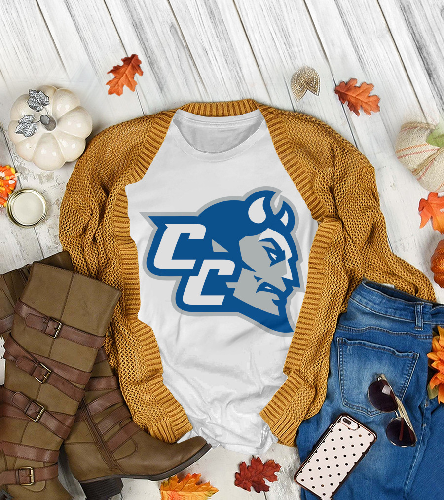CCSU Blue Devils Logo Central Connecticut T-Shirt