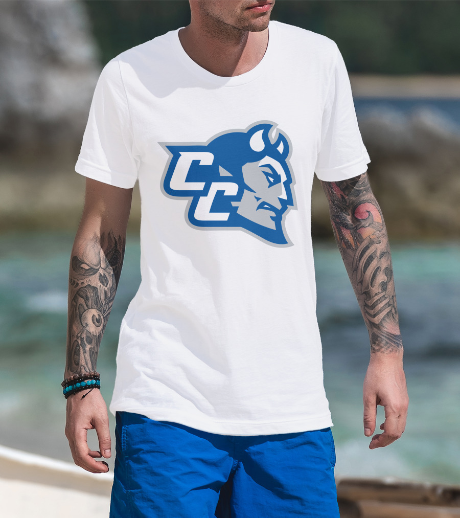 CCSU Blue Devils Logo Central Connecticut T-Shirt