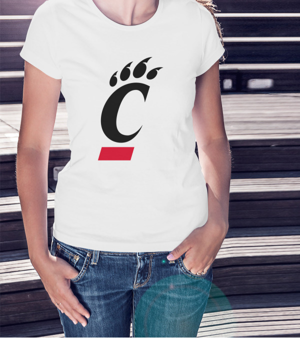 Cincinnati Bearcats C Paw T-Shirt