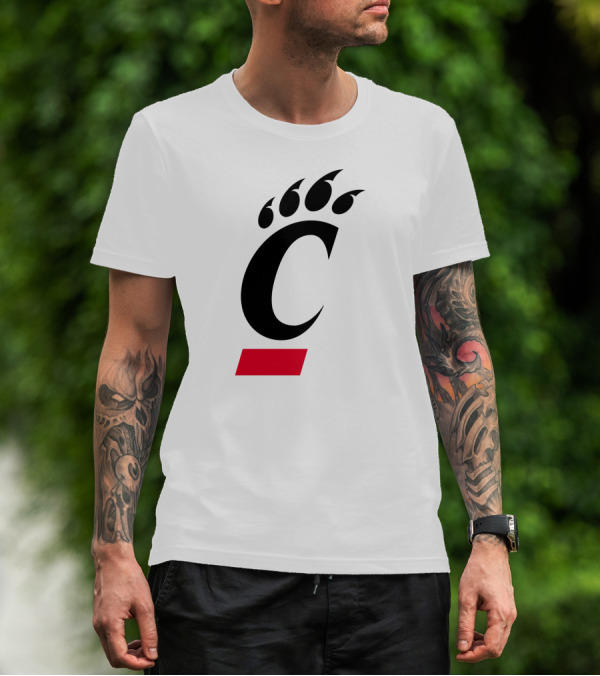 Cincinnati Bearcats C Paw T-Shirt