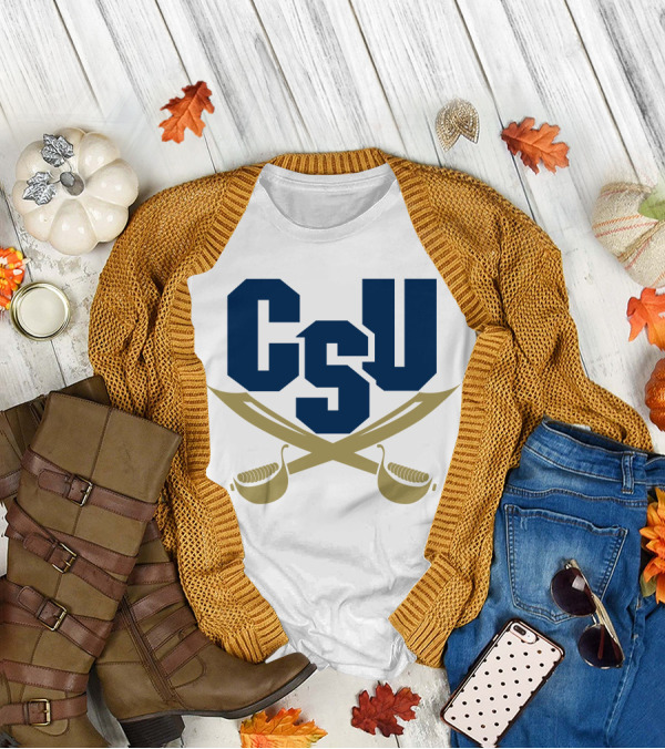 CSU Buccaneers Crossed Sabers T-Shirt