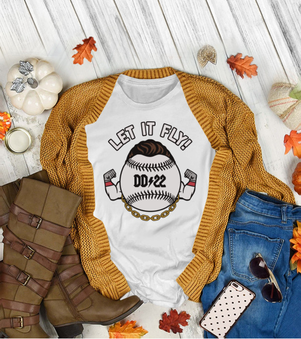 LET IT FLY DD22 Baseball T-Shirt